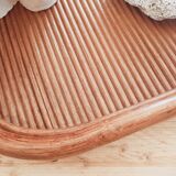 Large wooden tray