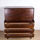 Secretary desk, Danish Rosewood by Arne Wahl Iversen for Branderup Mobelfabrik 1960.