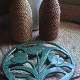 Vintage cast iron triflies