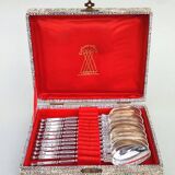 12 Silverplated teaspoons