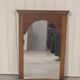 Large classic style solid wood mirror