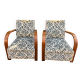 2 fauteuils style Art déco, années 50