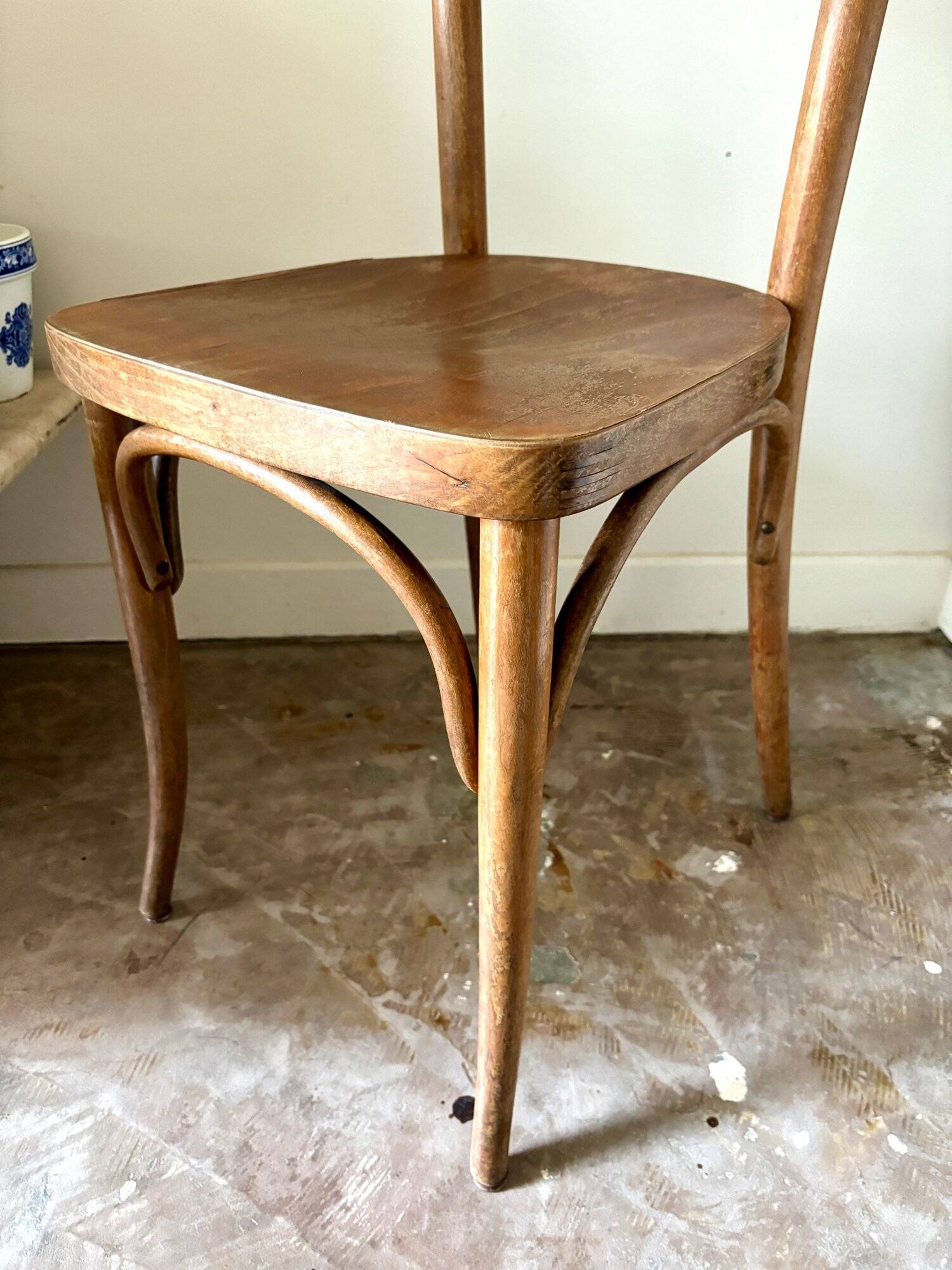 Thonet bistro chair in light beech