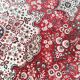 Large vintage carpet pure wool Persian design 240x340cm French made