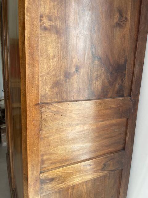 Dismantlable solid wood wardrobe