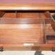 George III Antique Library Desk in Solid Mahogany 1780
