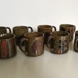 Stoneware cups