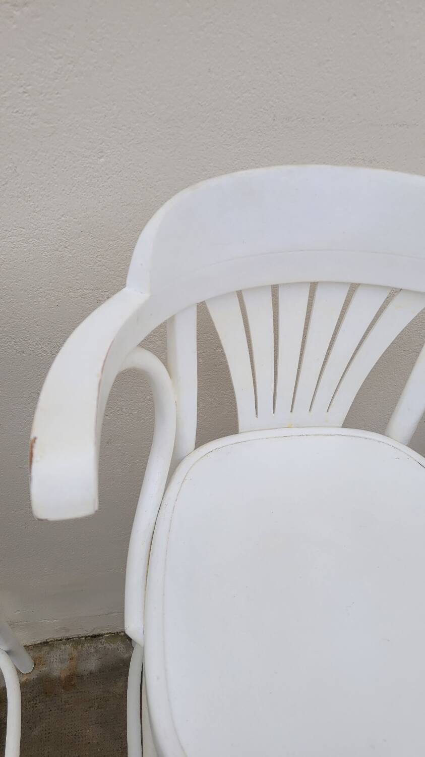 Set of 3 bentwood restaurant bar stools bistro