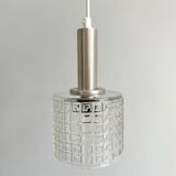 Vintage glass hanging lamp