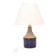 Søholm blue earthenware table lamp 3046