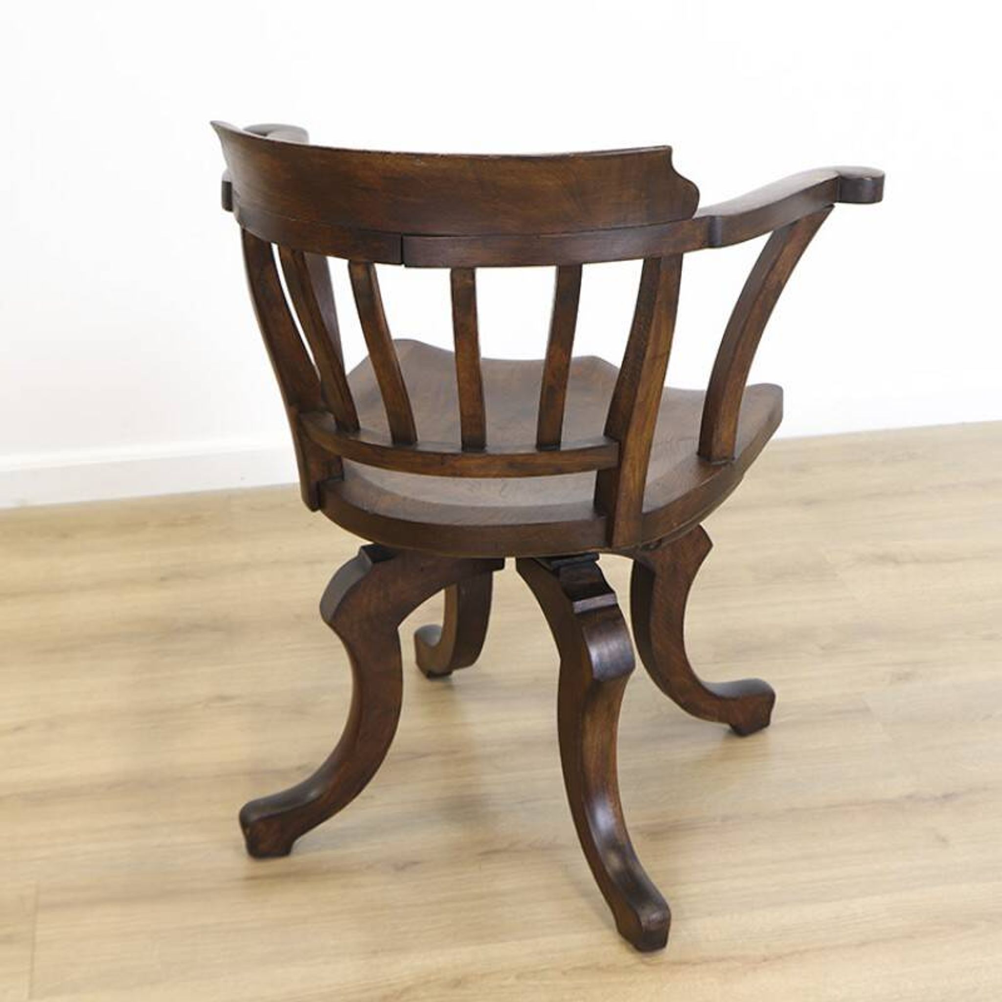 Chaise de bureau antique trapnell & gane anglaise