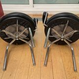 Pair of LC7 Charlotte Perriand swivel armchairs - Le Corbusier