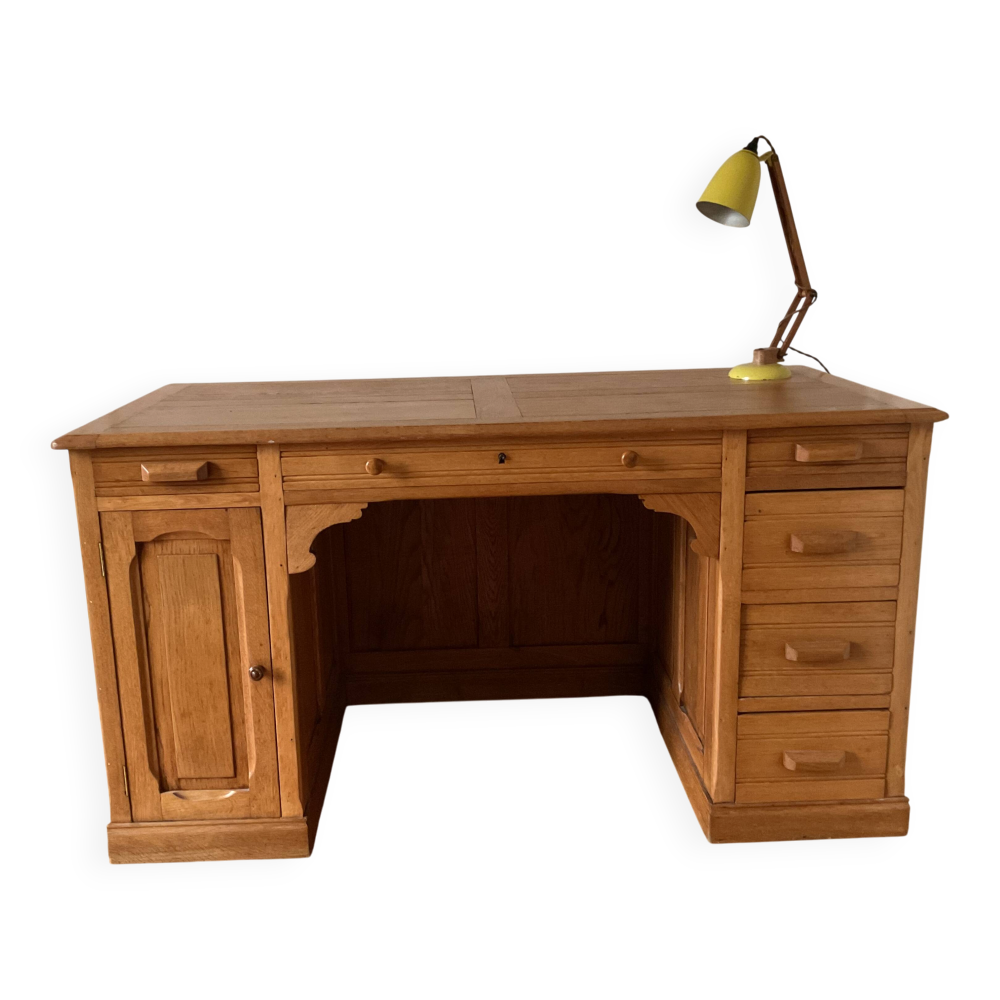 Antique oak desk