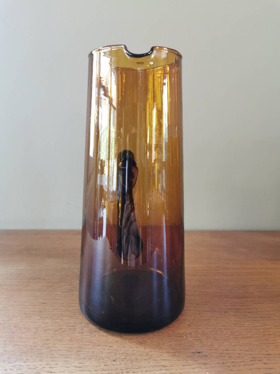 Vintage glasses and pitcher service