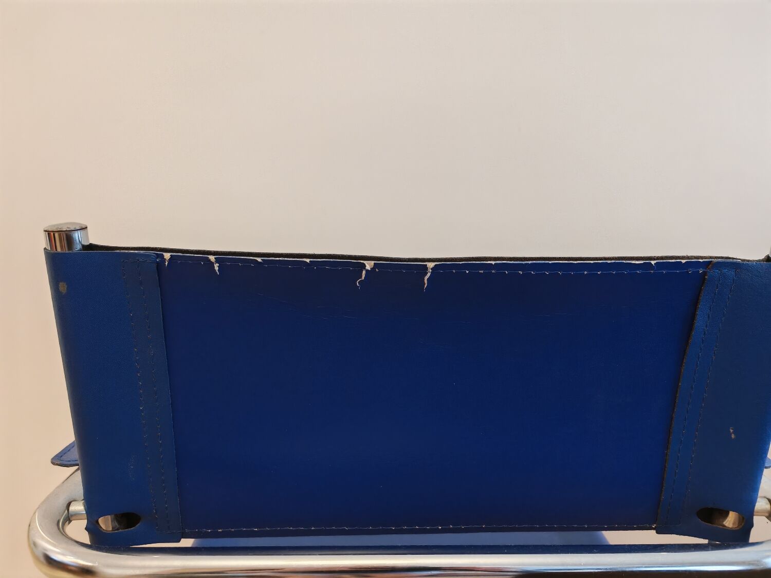 Breuer B34 blue armchair