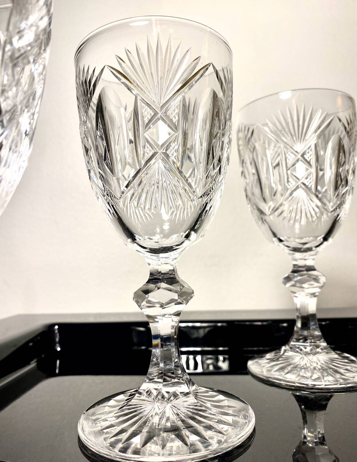 Verre à eau Le Creusot  / Voneche 19eme ciecle