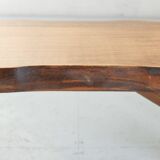 Massive oak bench published by Aranjou 1970