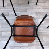 Lot of 4 chairs Ant Eromes 60s vintage