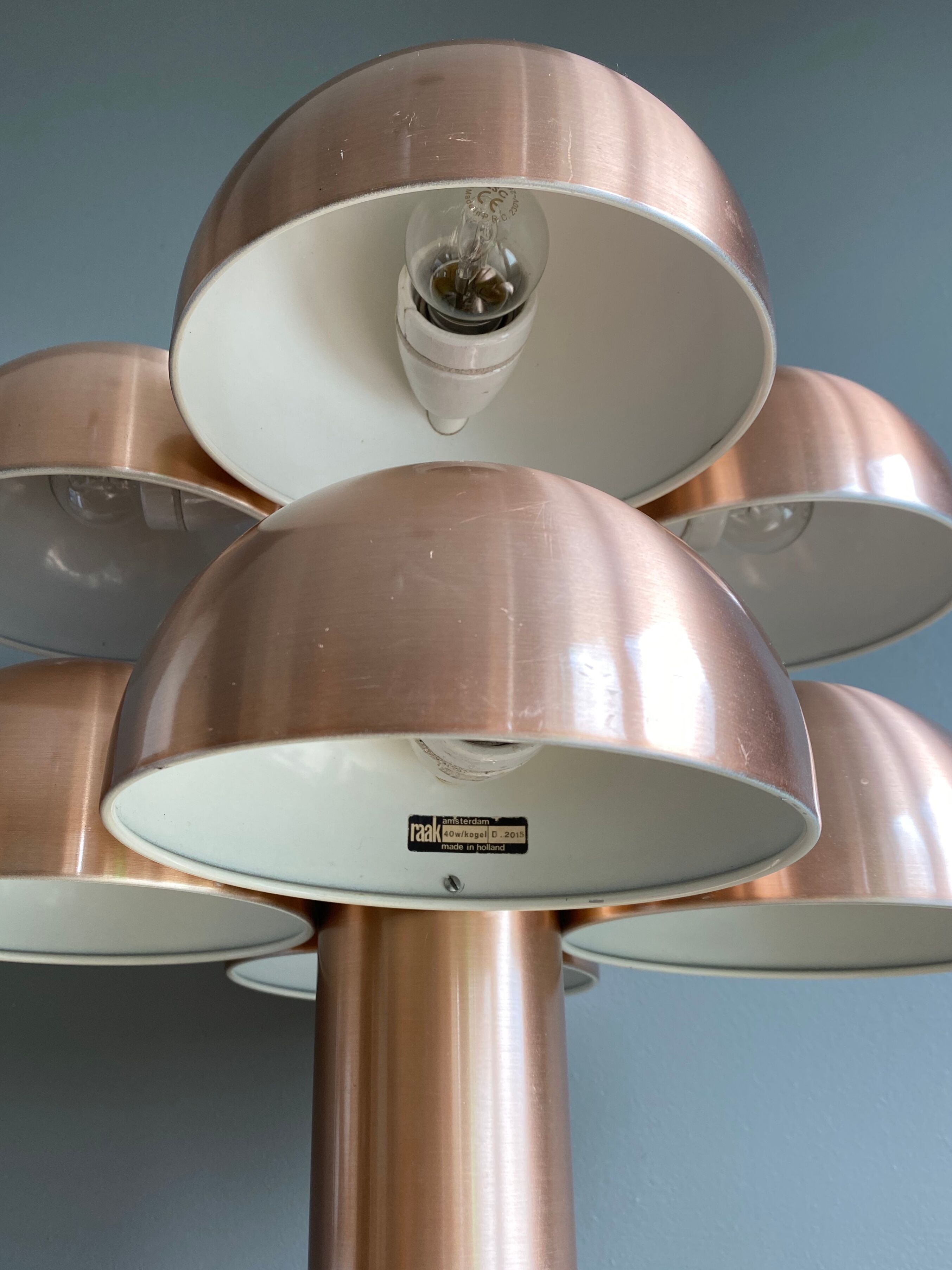 Iconic lamp ‘Cantharelle’ by Maija Liisa Komulainen for Raak, 1970s