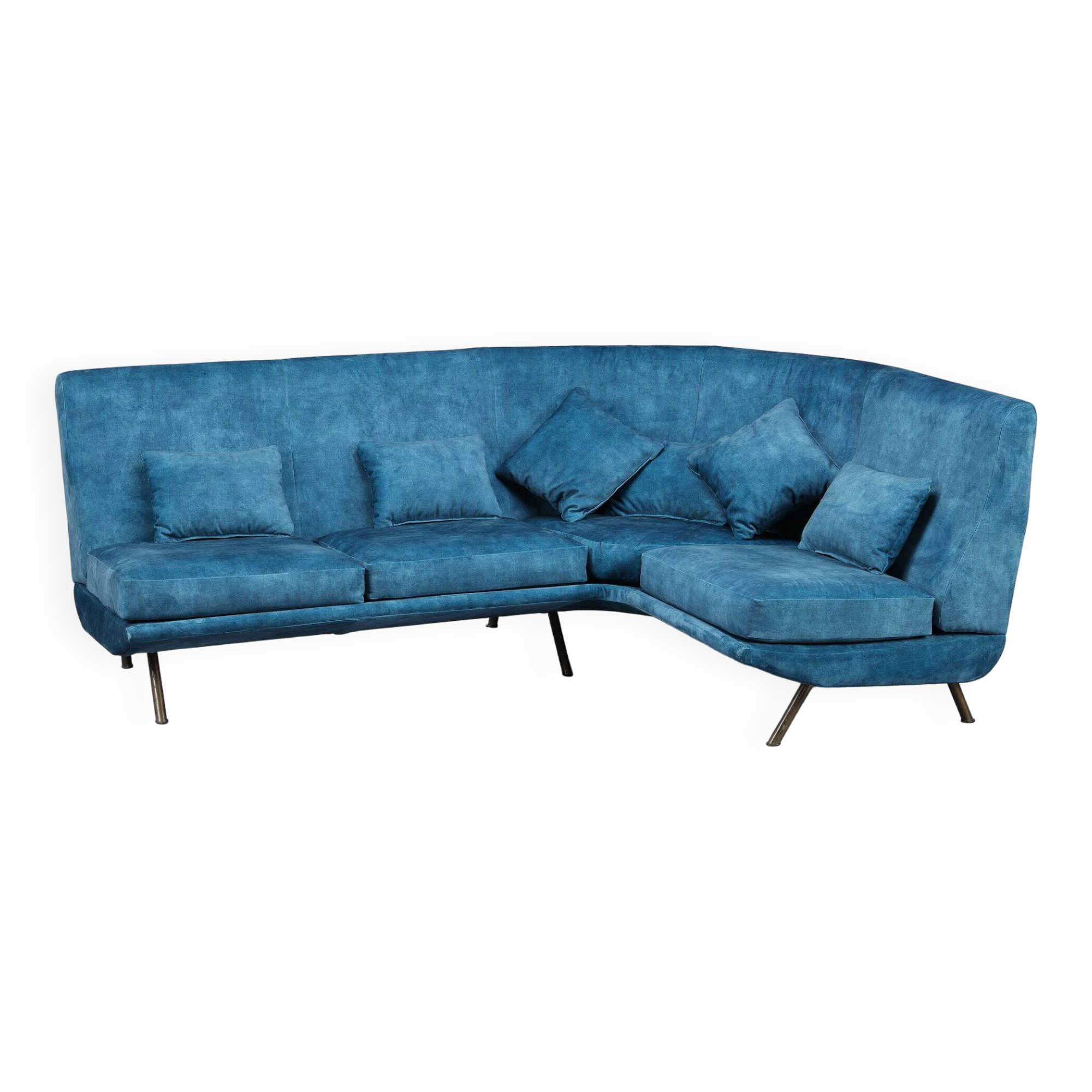 Corner sofa by marco zanuso (1916-2001) published by arflex