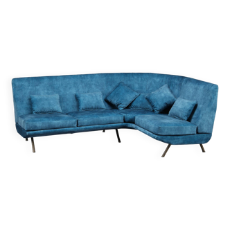 Corner sofa by marco zanuso (1916-2001) published by arflex