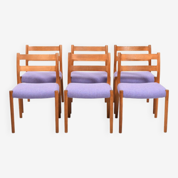 Niels O. Møller Chairs Mod.84 / New Upholstered