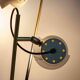 Lampadaire trépied unique de Stilnovo avec abat-jour blancs, Italie années 1960