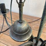 Wrought iron chandelier