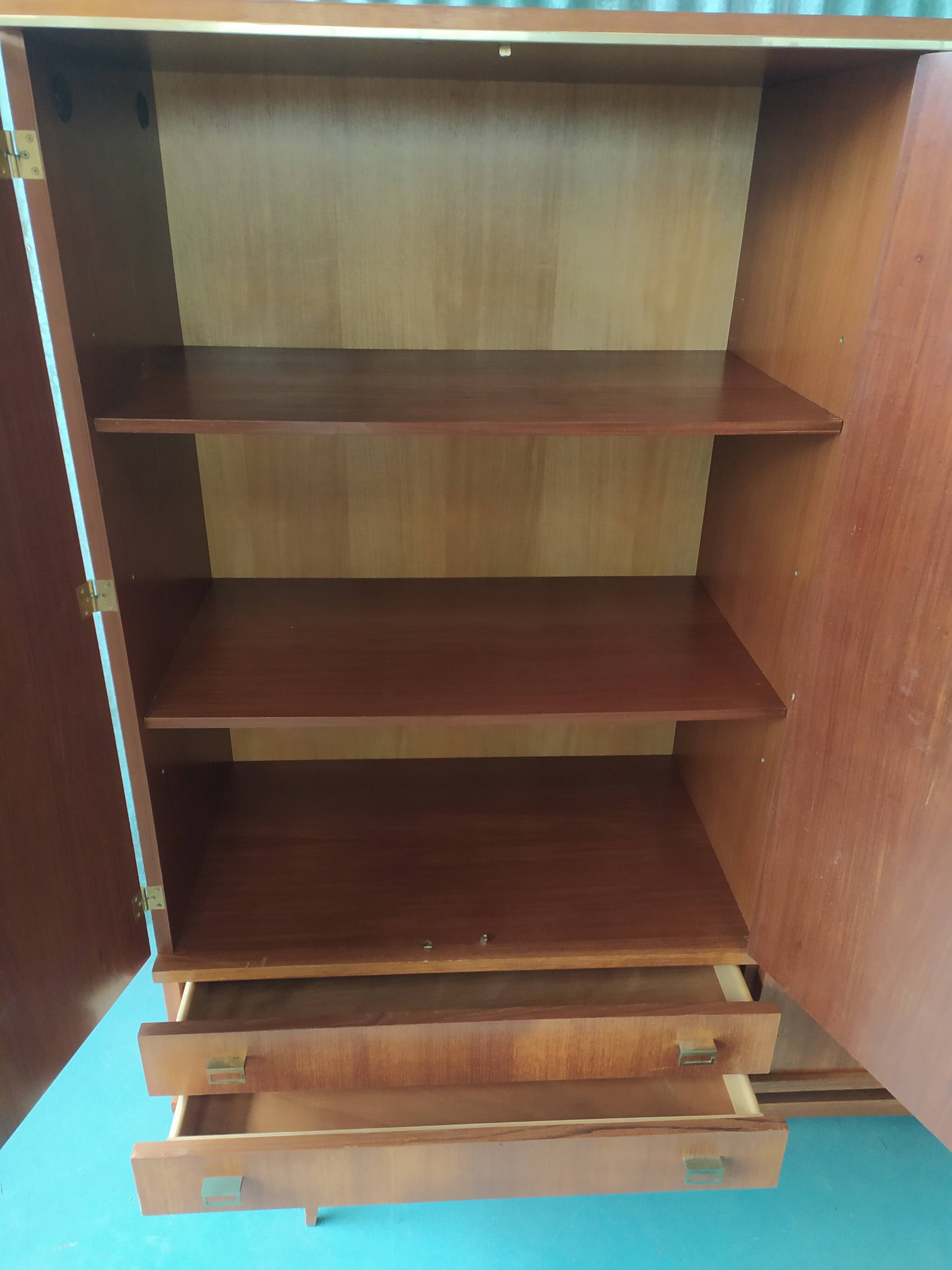 Teak cabinet