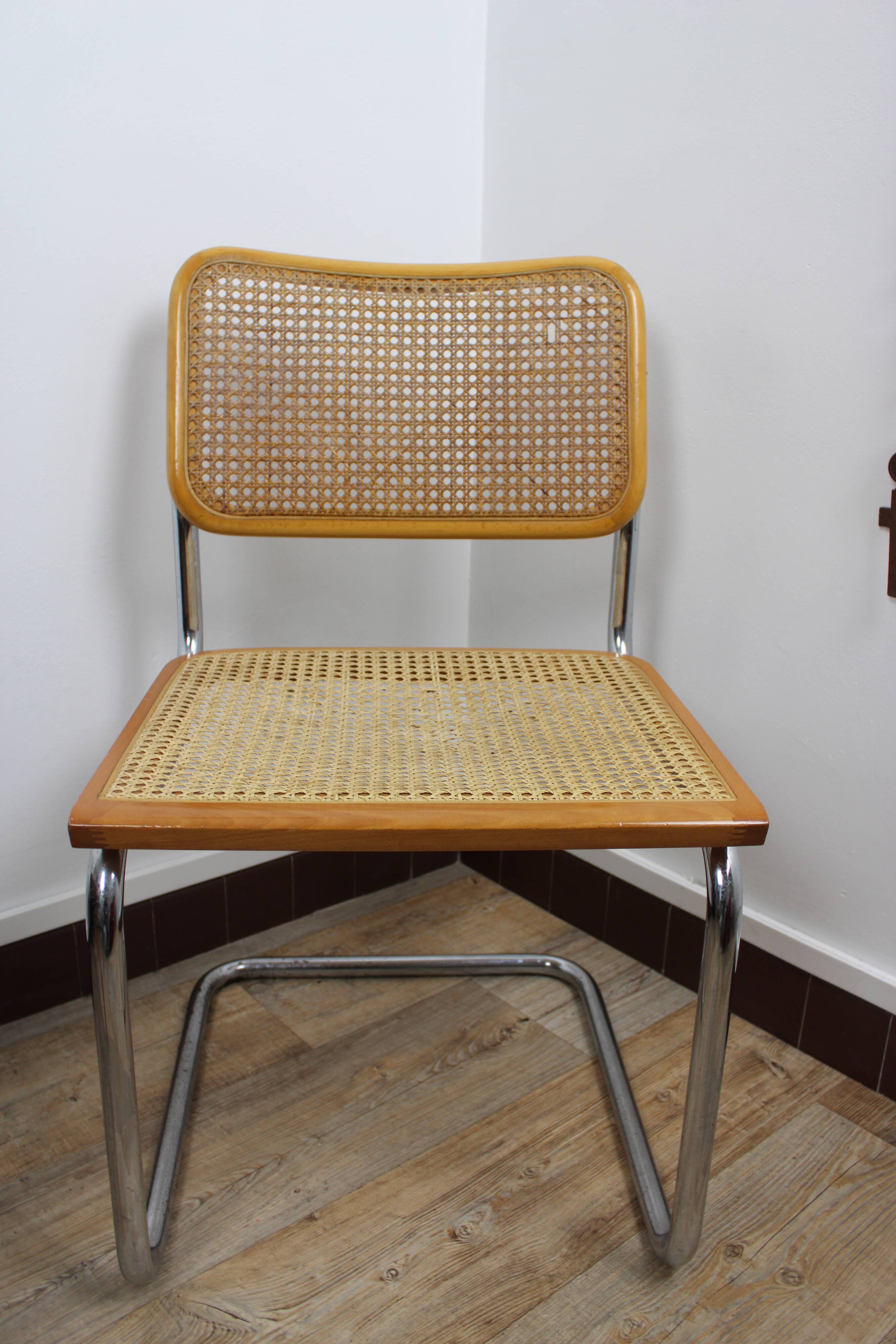 Cesca B32 chair by Marcel Breuer