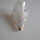 50s Arlus wall light in Perspex and brass