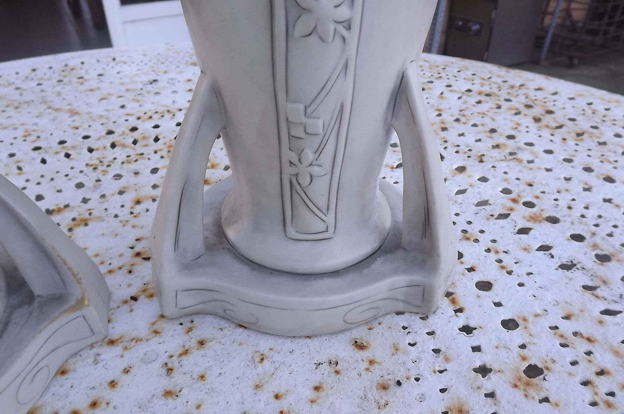 Paire de vases Art-deco Royal Dux
