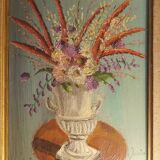Pretty painting signed Juliette Juvin lower right