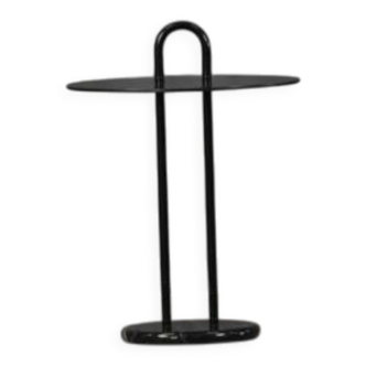 Vintage marble base coffee table by Vico Magistretti for Cattelan, Italy 1980s