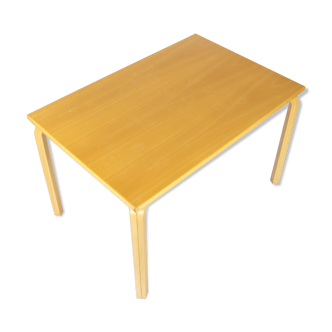 Birch dining table 80s