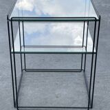 Side table by Max Sauze "isocèle" Design 70's