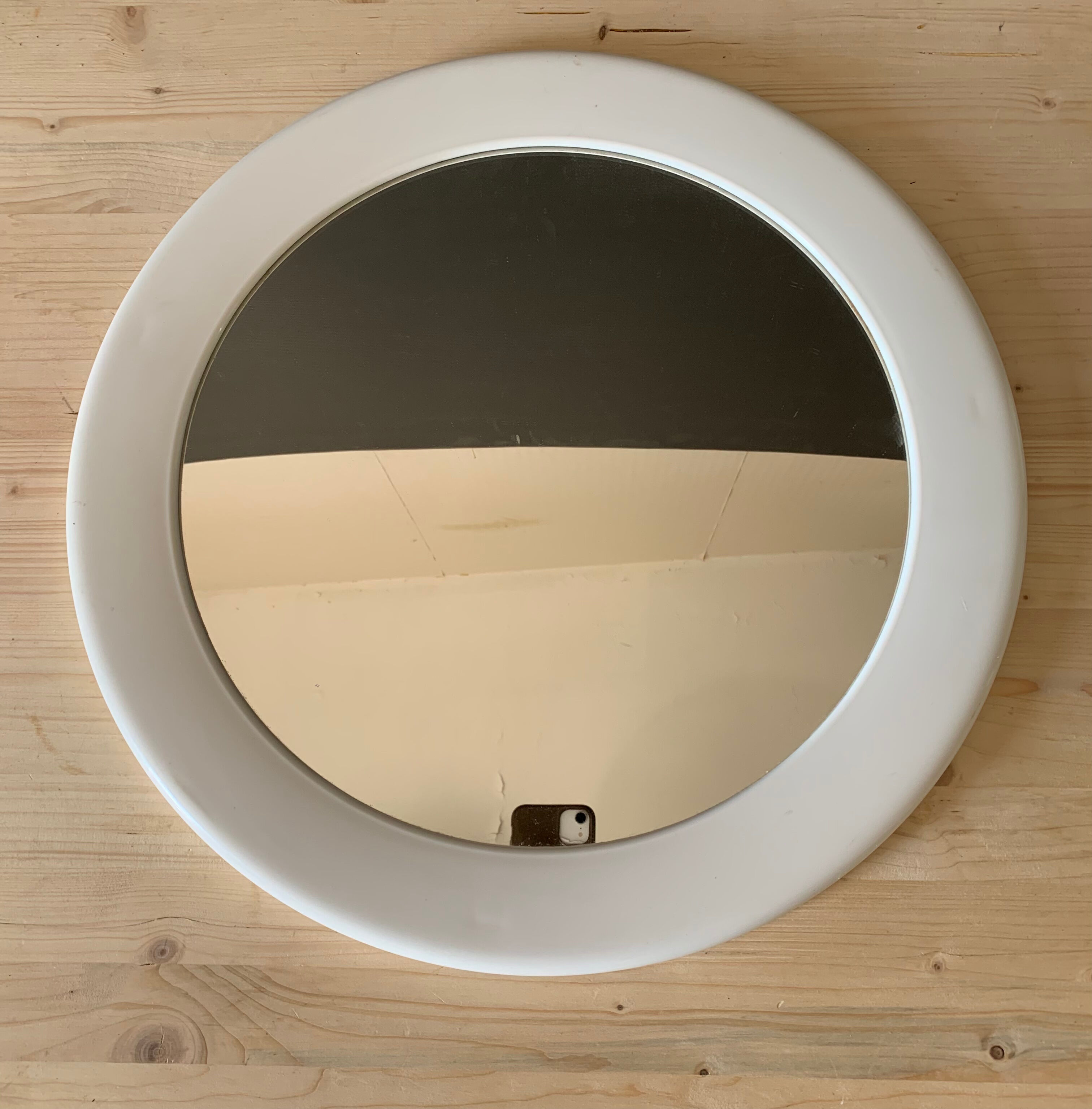 Vintage round mirror