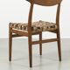 Chaise W2 par Hans Wegner