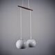 Lampe suspendue, design danois, années 1960. Benny Frandsen