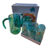 Luminarc Bahamas carafe and service glasses