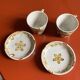 Set of two Keraluc cups and saucers (Quimper)