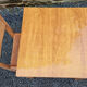 Children's desk and chair, wood and formica, vintage, 70s