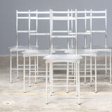Dining Chairs by Opera Design for Ycami Italia, 1980s, Set of 6