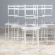 Dining Chairs by Opera Design for Ycami Italia, 1980s, Set of 6