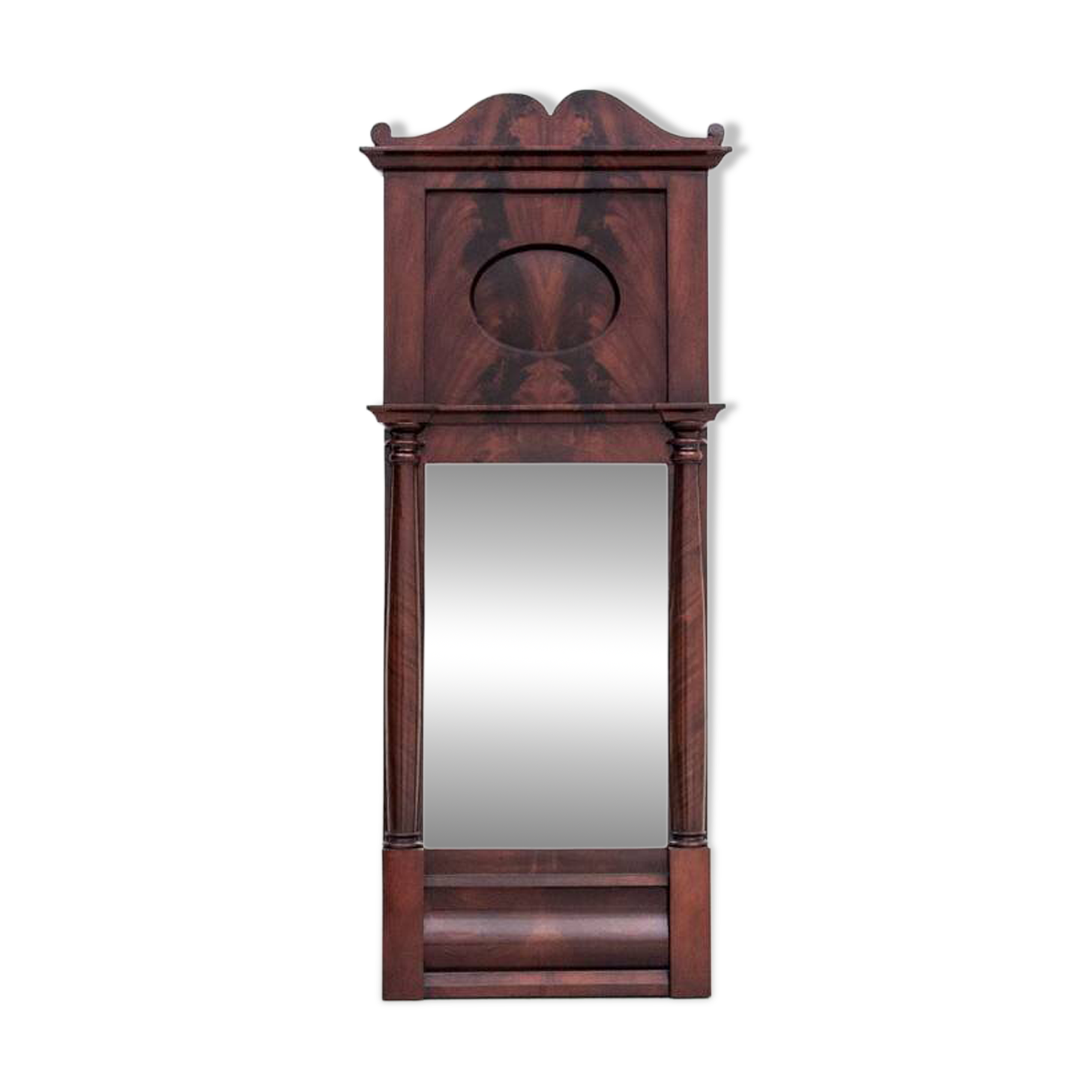 Antique mirror from around 1850. After renovation