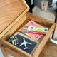 School desk and chair set stamped Baumann
