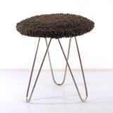 Bronze mid-century vintage stool – 1950s / 1960s