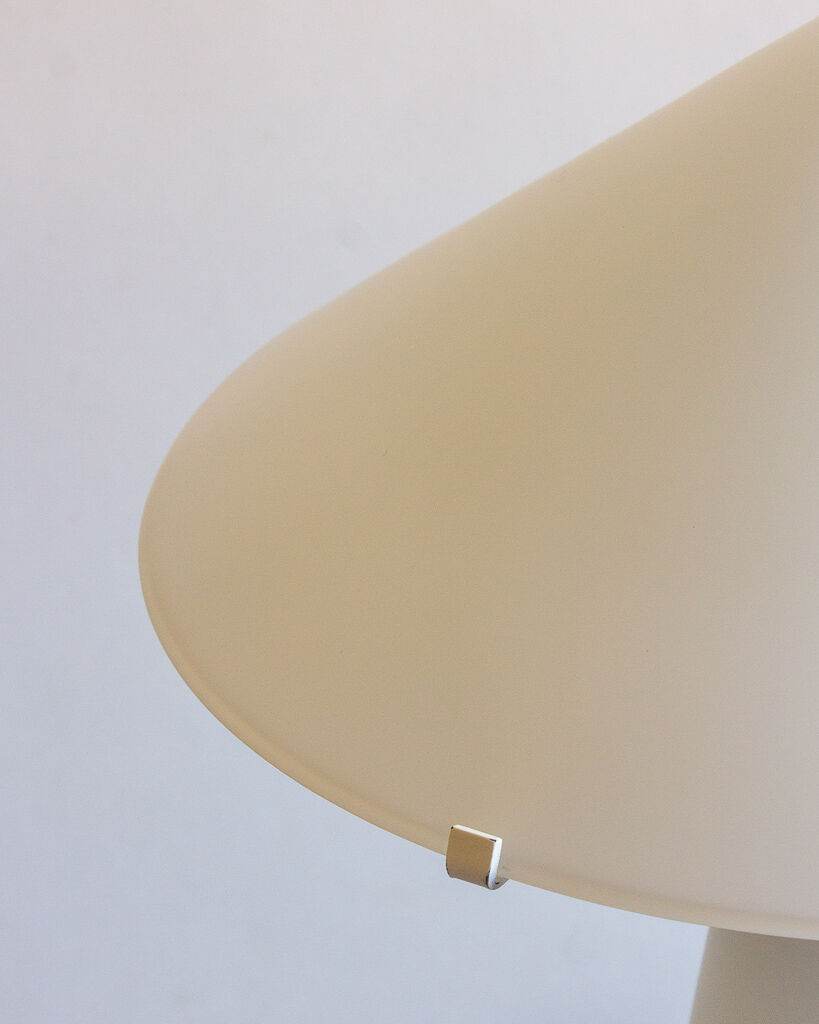 Mushroom table lamp, SCE France, 1980s