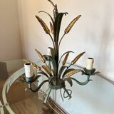 Ear of wheat chandelier from Maison Masca