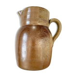Pichet stoneware vintage Grès du Berry handmade France